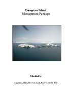 Cover of Deception Island Management Package Cover of Deception Island Management Package